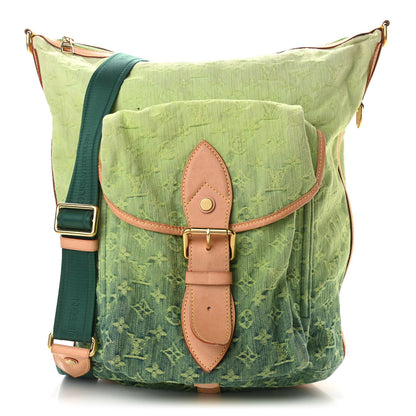 Louis Vuitton Denim Sunburst PM Messenger Vert 1 of 14