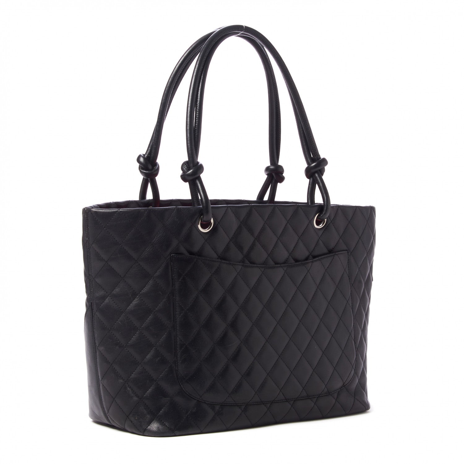 Chanel Calfskin Quilted Large Cambon Tote Black 2 of 9