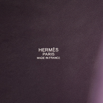 Hermes Ostrich Picotin Lock 18 Violine 6 of 11