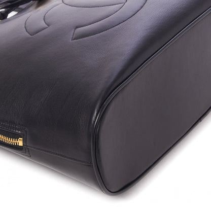 Chanel Lambskin CC Shoulder Bag Black 5 of 9