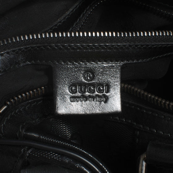 Gucci Imprime Monogram Medium Joy Stud Boston Black 7 of 9