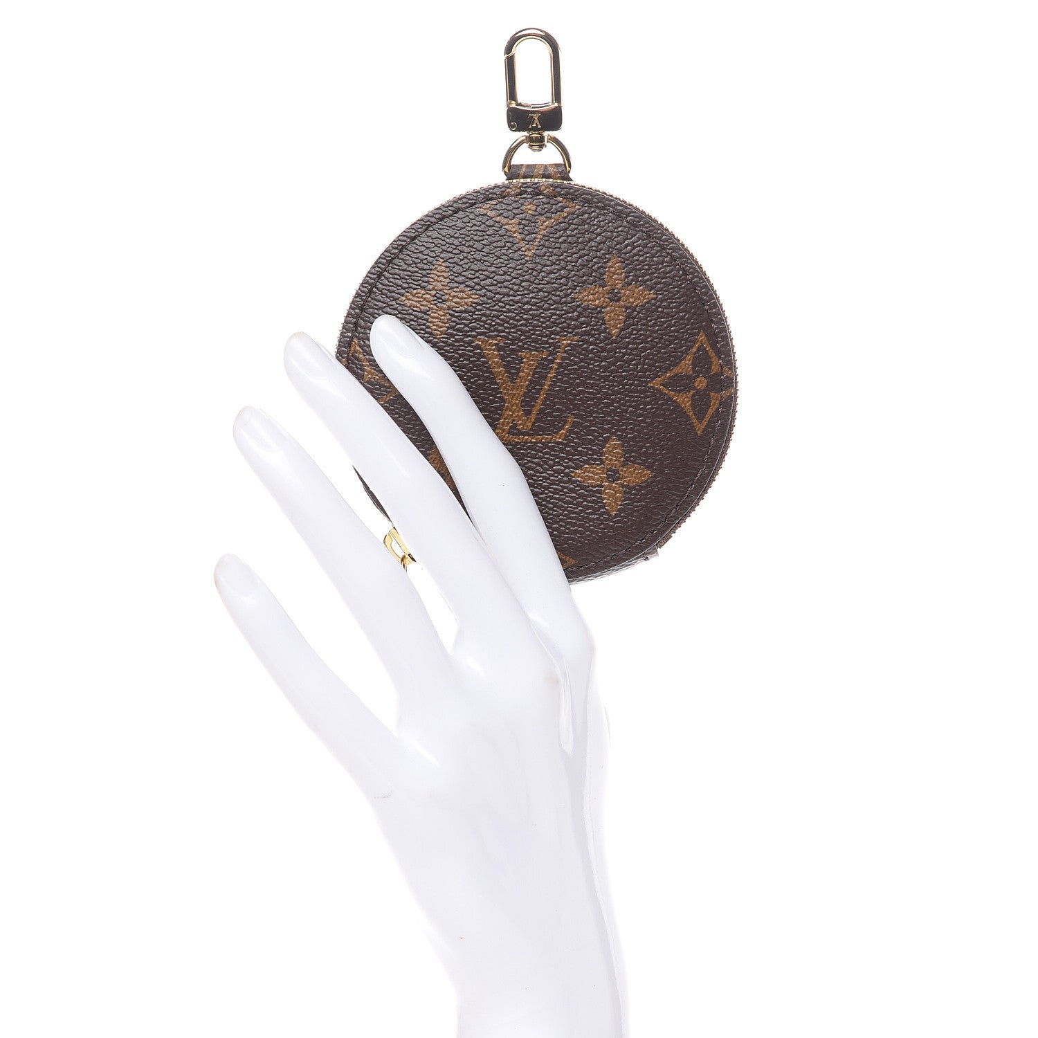 Louis Vuitton Monogram Multi Pochette Accessories Round Coin Purse 2 of 7