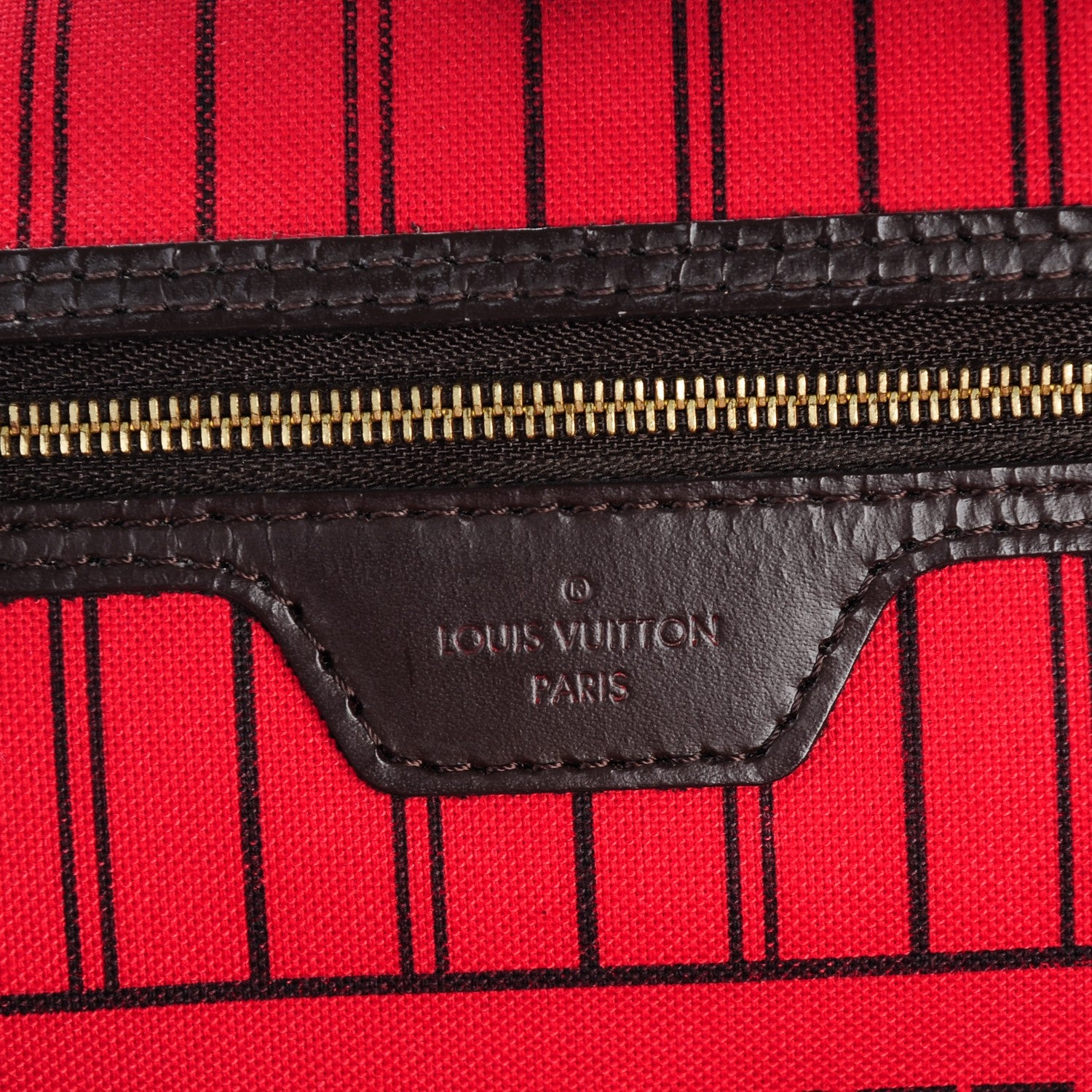 Louis Vuitton Damier Ebene Neverfull MM 7 of 8