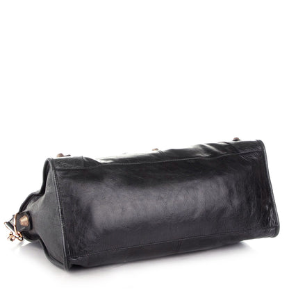 Balenciaga Agneau Giant 21 Rose Gold Hardware Part Time Black 4 of 8