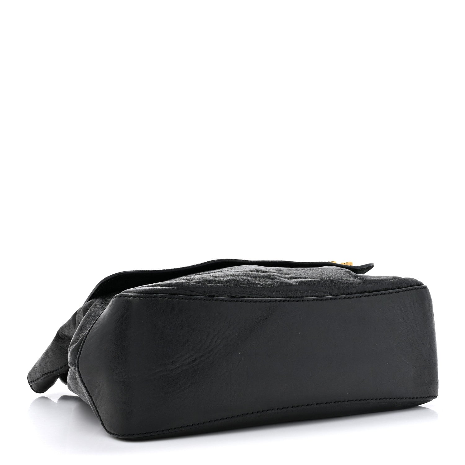Givenchy Calfskin Bolt Stud Mirte Saddle Bag Black 4 of 21