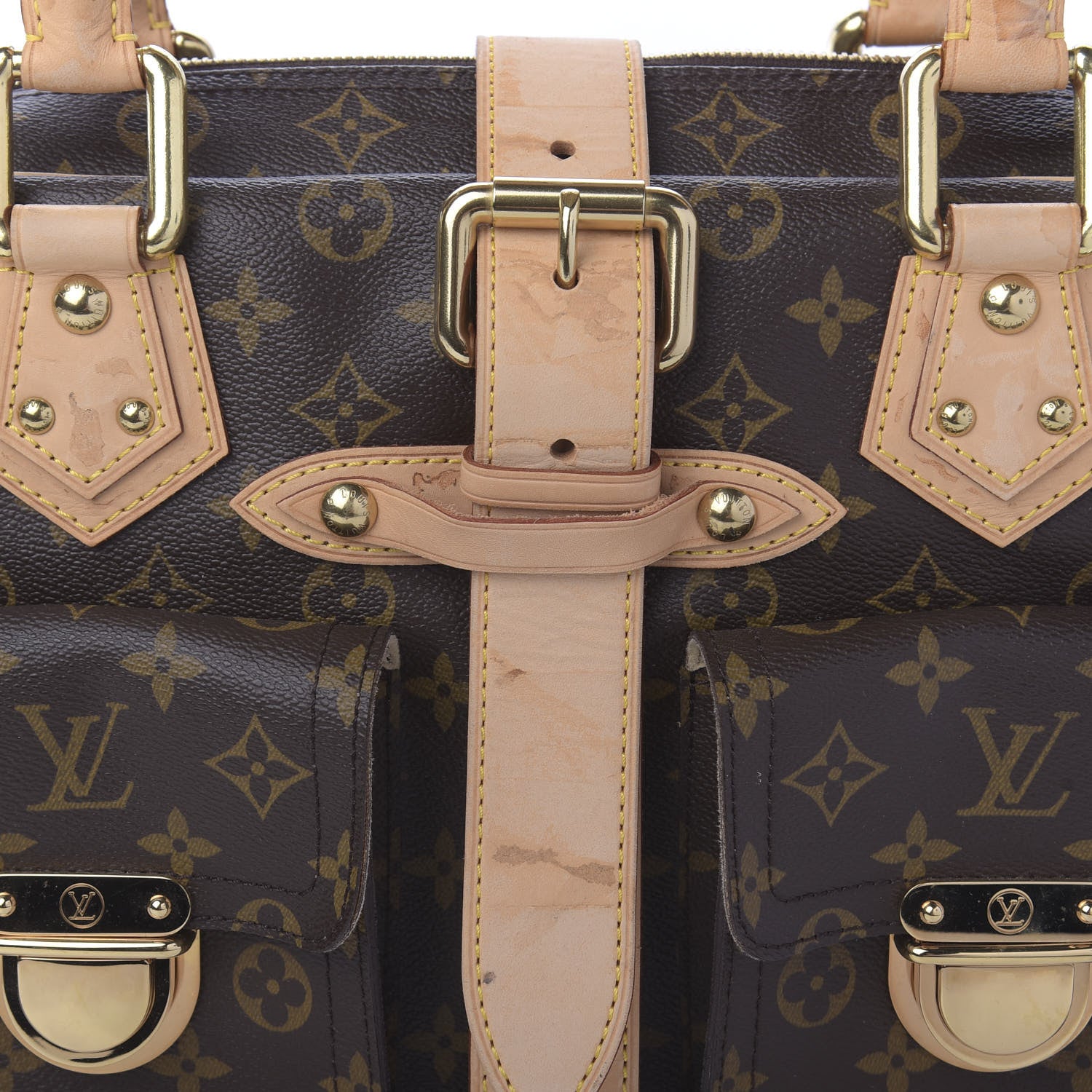 Louis Vuitton Monogram Manhattan GM 10 of 10