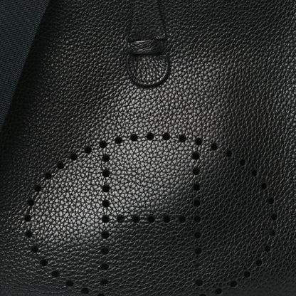 Hermes Taurillon Clemence Evelyne III PM Black 8 of 11