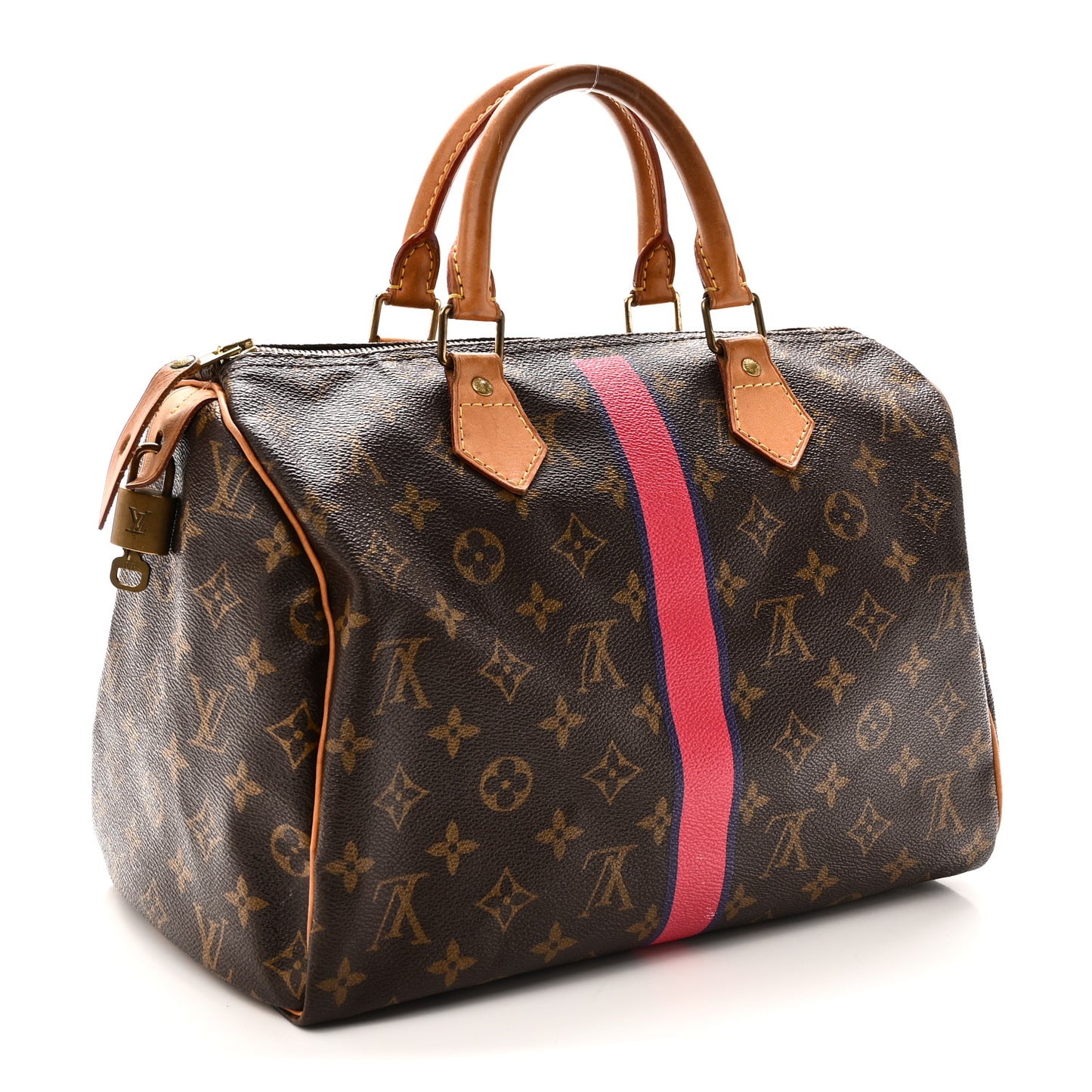 Monogram My LV Heritage Speedy 30 Fuchsia Violet
