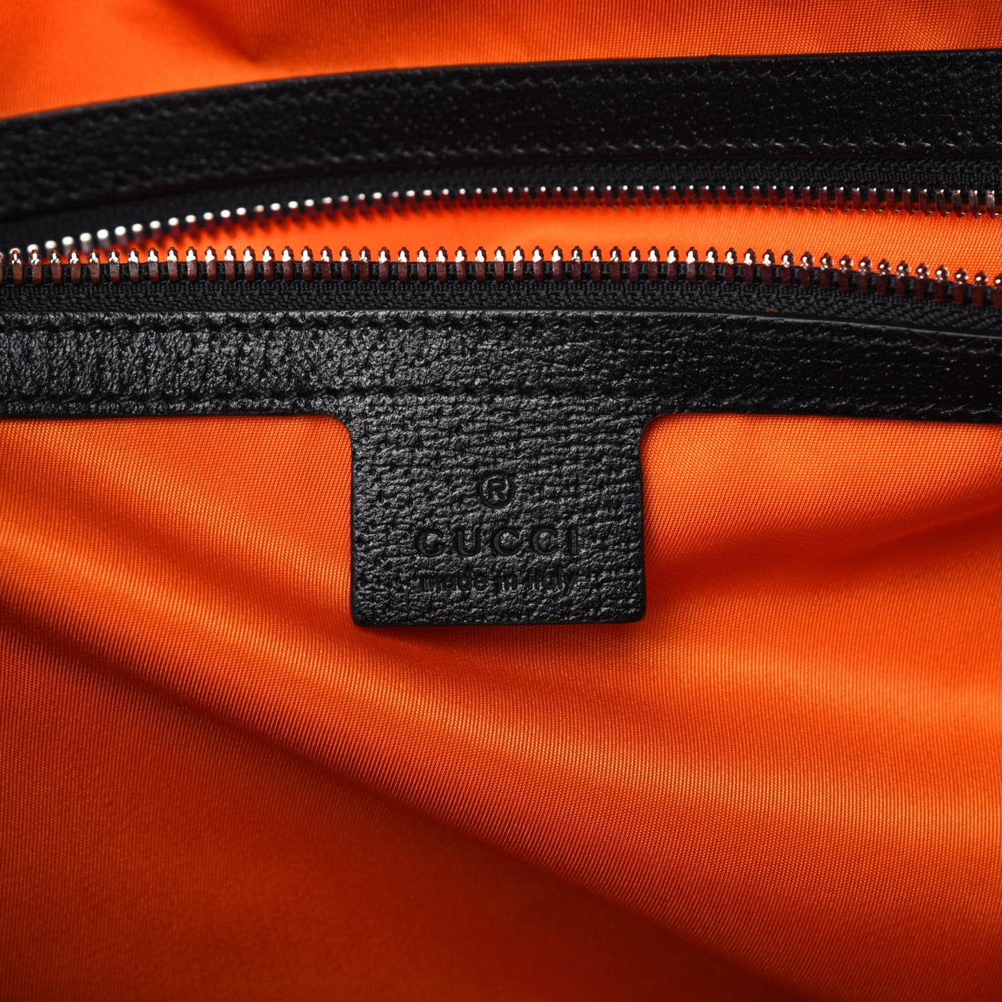 Econyl Nylon Monogram Off The Grid Duffle Bag Carrot Orange Black