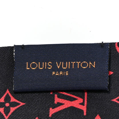 Louis Vuitton Silk Monogram Tribute To Alma BB Bandeau Black 3 of 7
