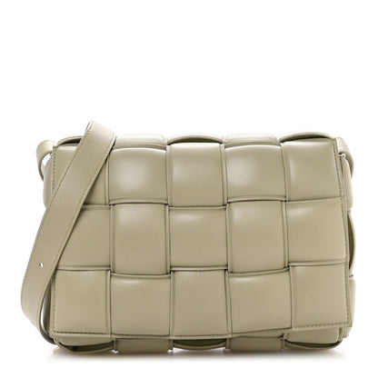 Bottega Veneta Nappa Maxi Intreccio Padded Cassette Crossbody Bag Travertine 1 of 10
