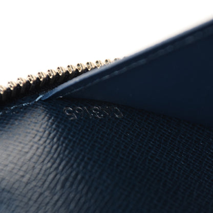 Louis Vuitton Taiga Zippy Organizer Wallet Ocean 7 of 7