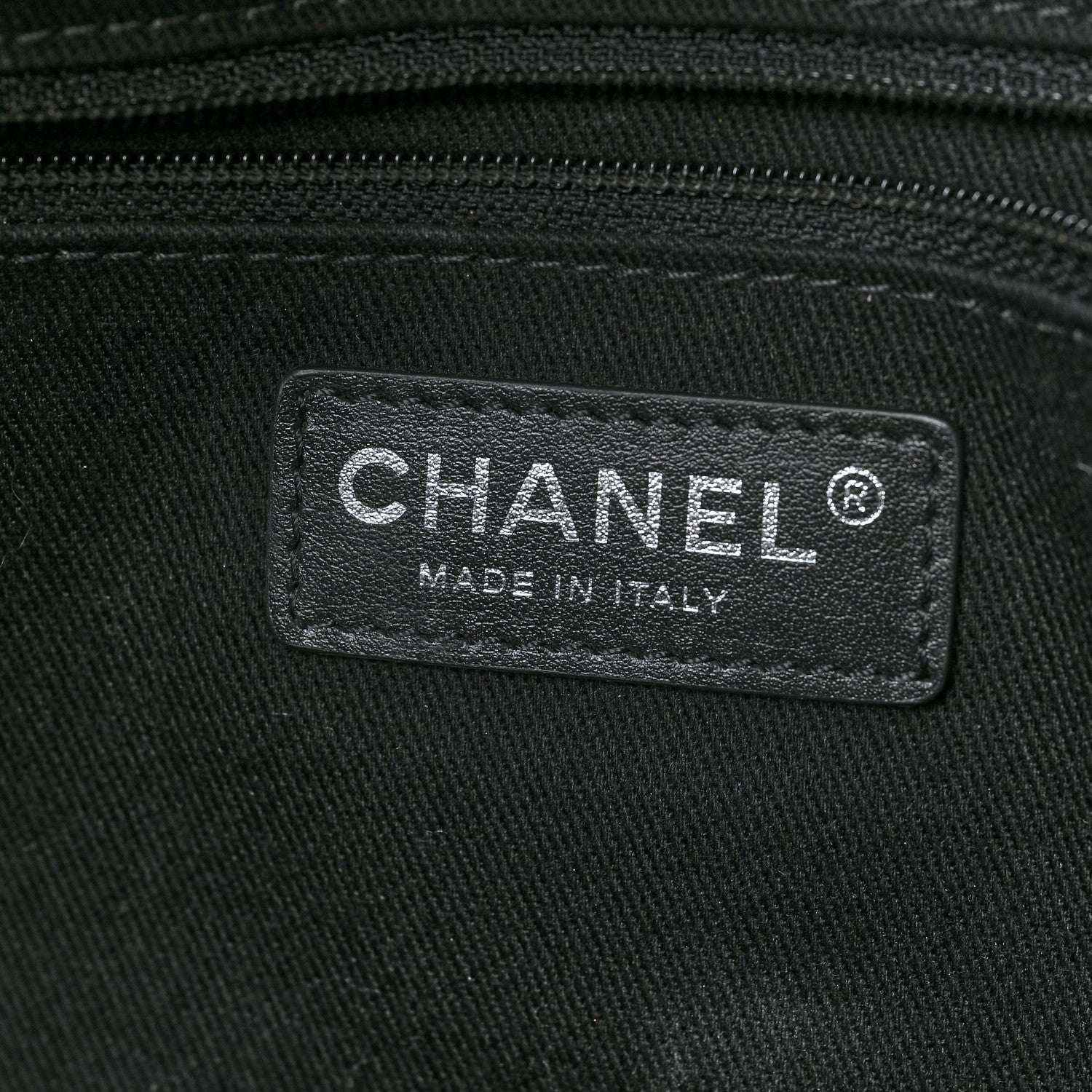 Chanel Calfskin Sequin Small Deauville Tote Black 6 of 10