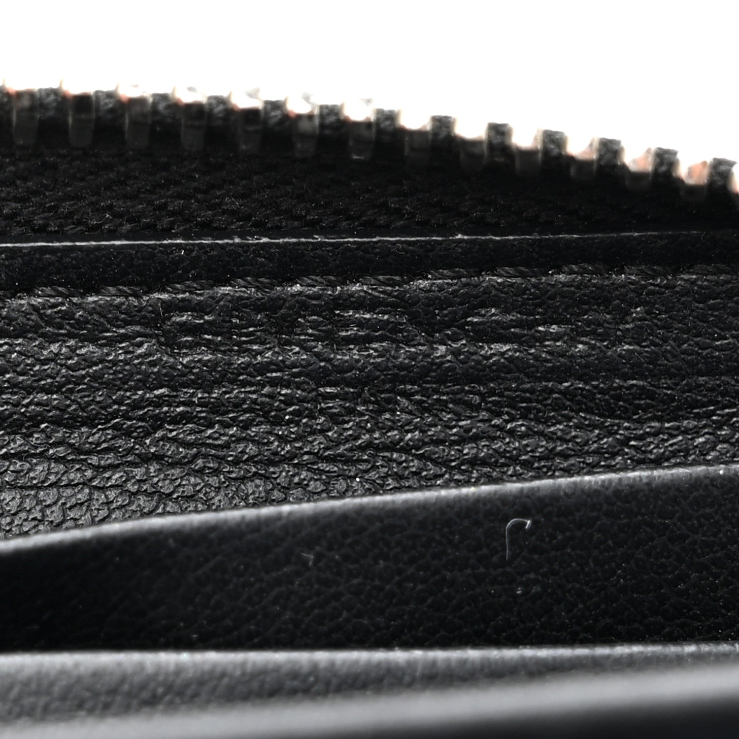 Givenchy Calfskin Iconic Bambi Print Mini Zip Wallet Black White 6 of 10