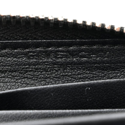 Givenchy Calfskin Iconic Bambi Print Mini Zip Wallet Black White 6 of 10