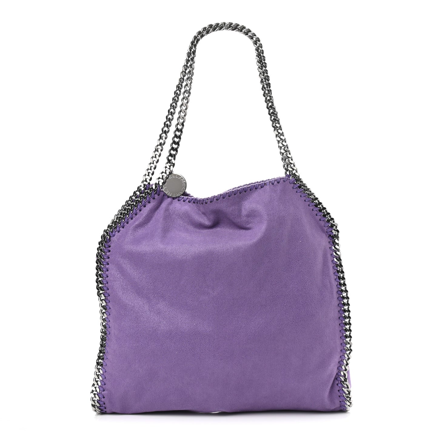 Shaggy Deer Small Falabella Tote Purple