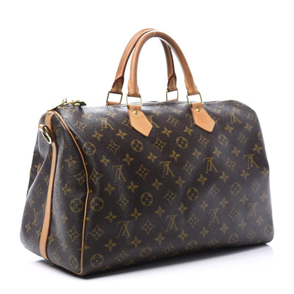 Louis Vuitton Monogram Speedy Bandouliere 35 2 of 10
