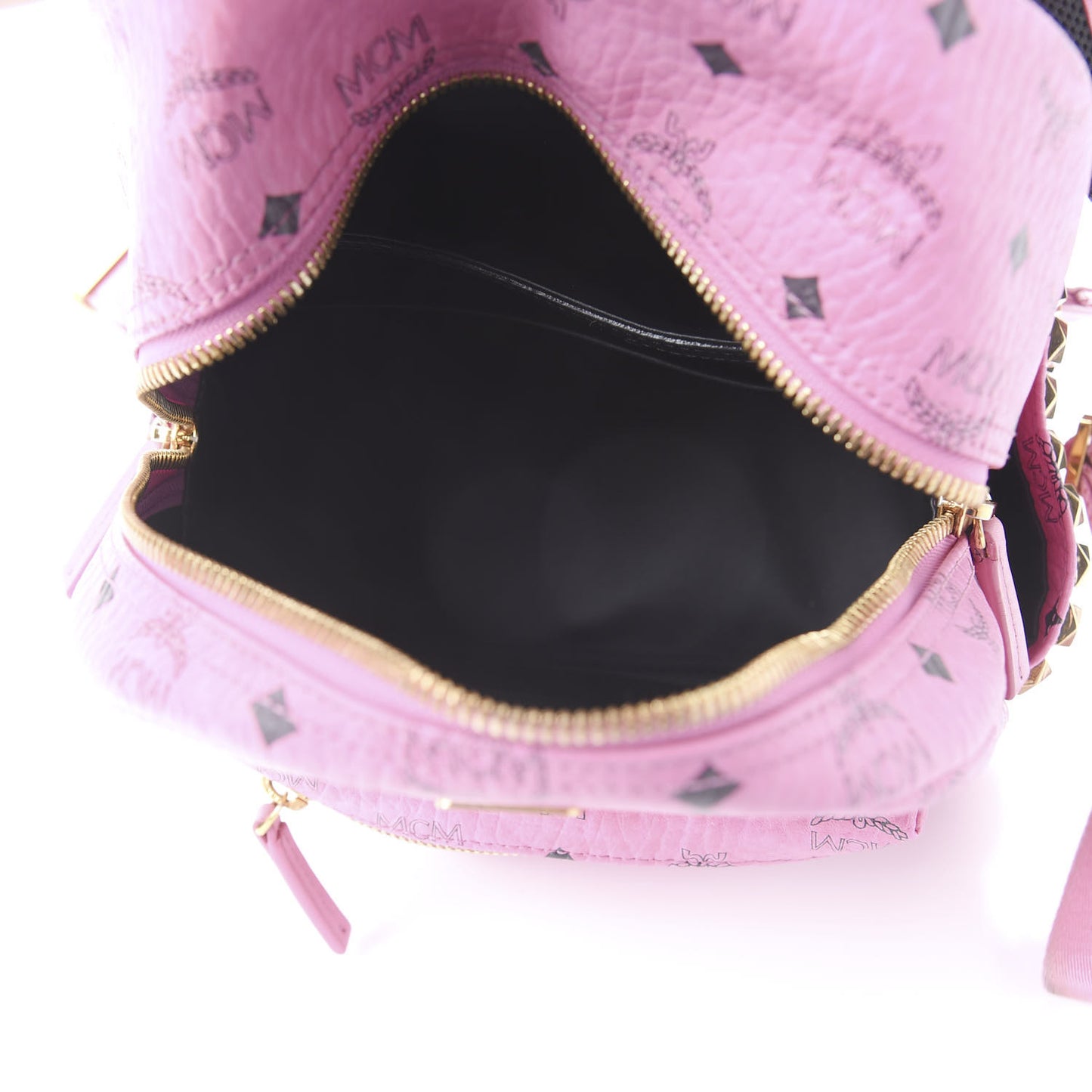 Visetos Small Side Stud Stark Backpack Pink