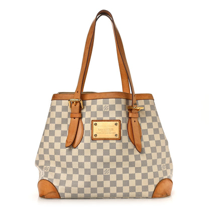 Louis Vuitton Damier Azur Hampstead MM 1 of 16