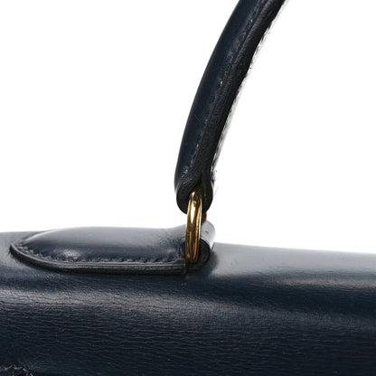 Hermes Box Kelly Retourne 28 Indigo 11 of 12