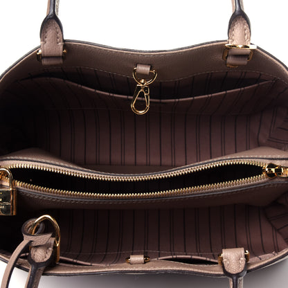 Louis Vuitton Empreinte Montaigne MM Taupe Glace 6 of 12