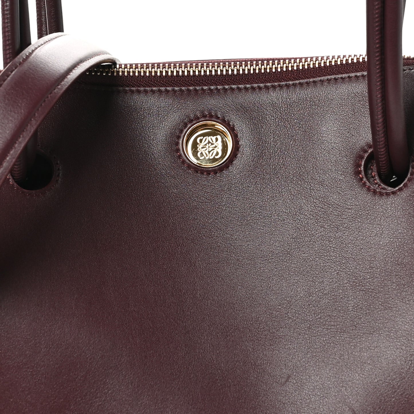 Supple Calfskin Small Madrid Bag Dark Burgundy