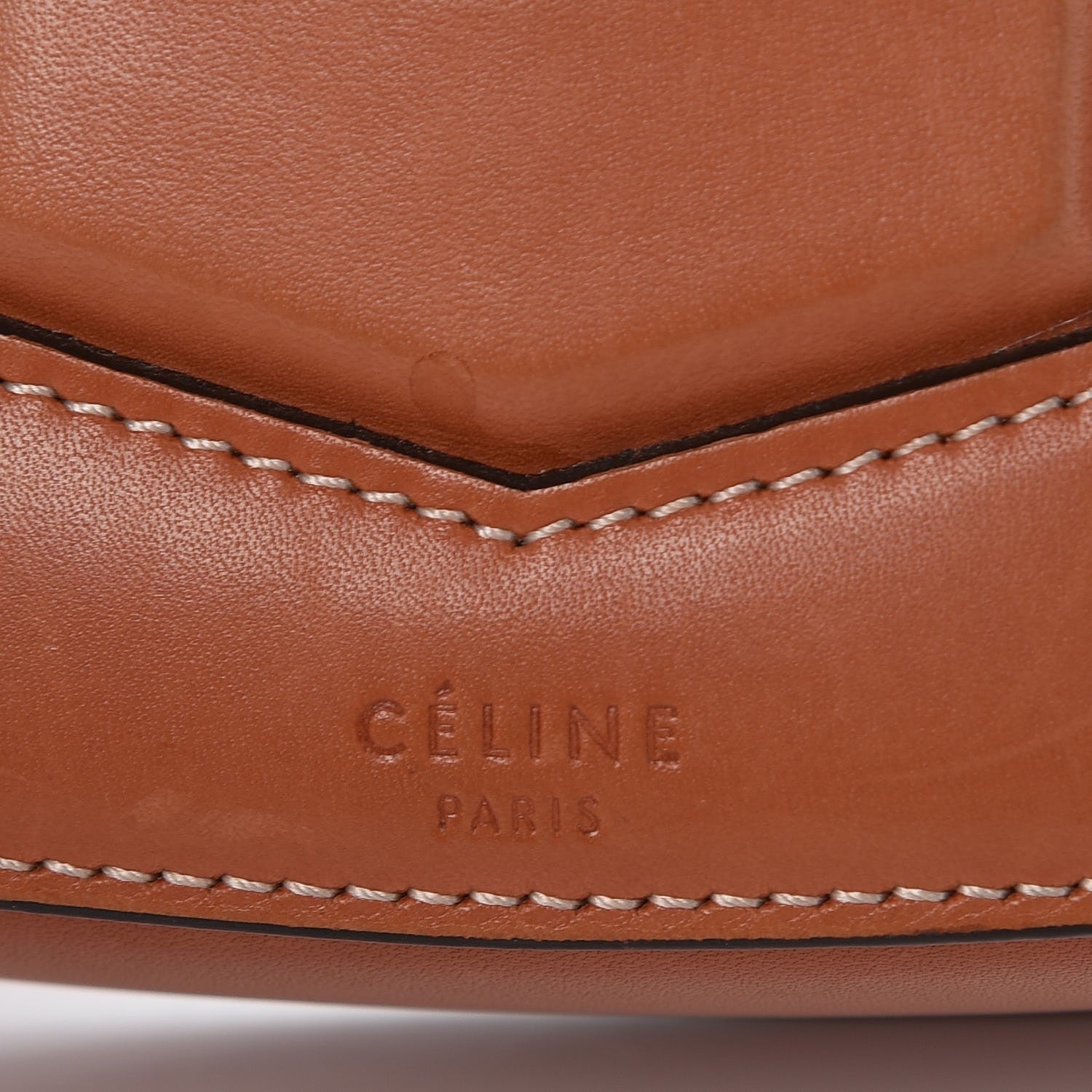 Celine Supersoft Calfskin Small Trotteur Terracotta 6 of 11