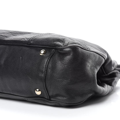 Gucci Calfskin Medium Princy Tote Black 7 of 10
