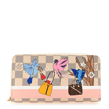 Louis Vuitton Damier Azur 2018 Christmas Animation Zippy Wallet 1 of 6