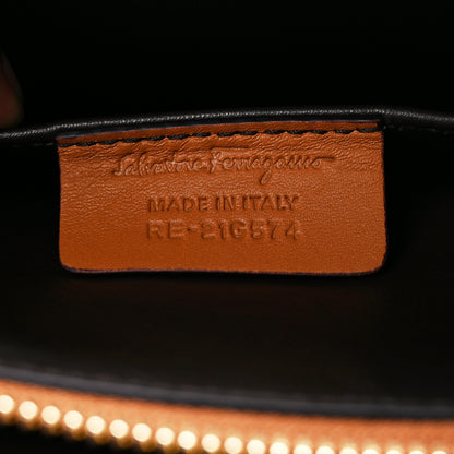 Salvatore Ferragamo Calfskin Fiore Shoulder Bag Sella 8 of 13
