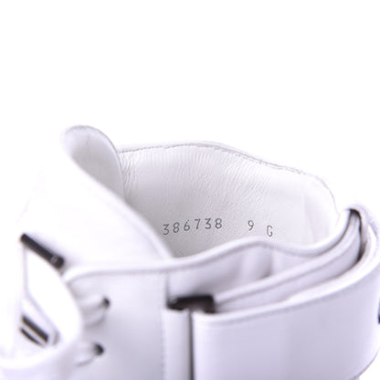 Gucci Calfskin Mens High Top Sneakers 9 White 8 of 10