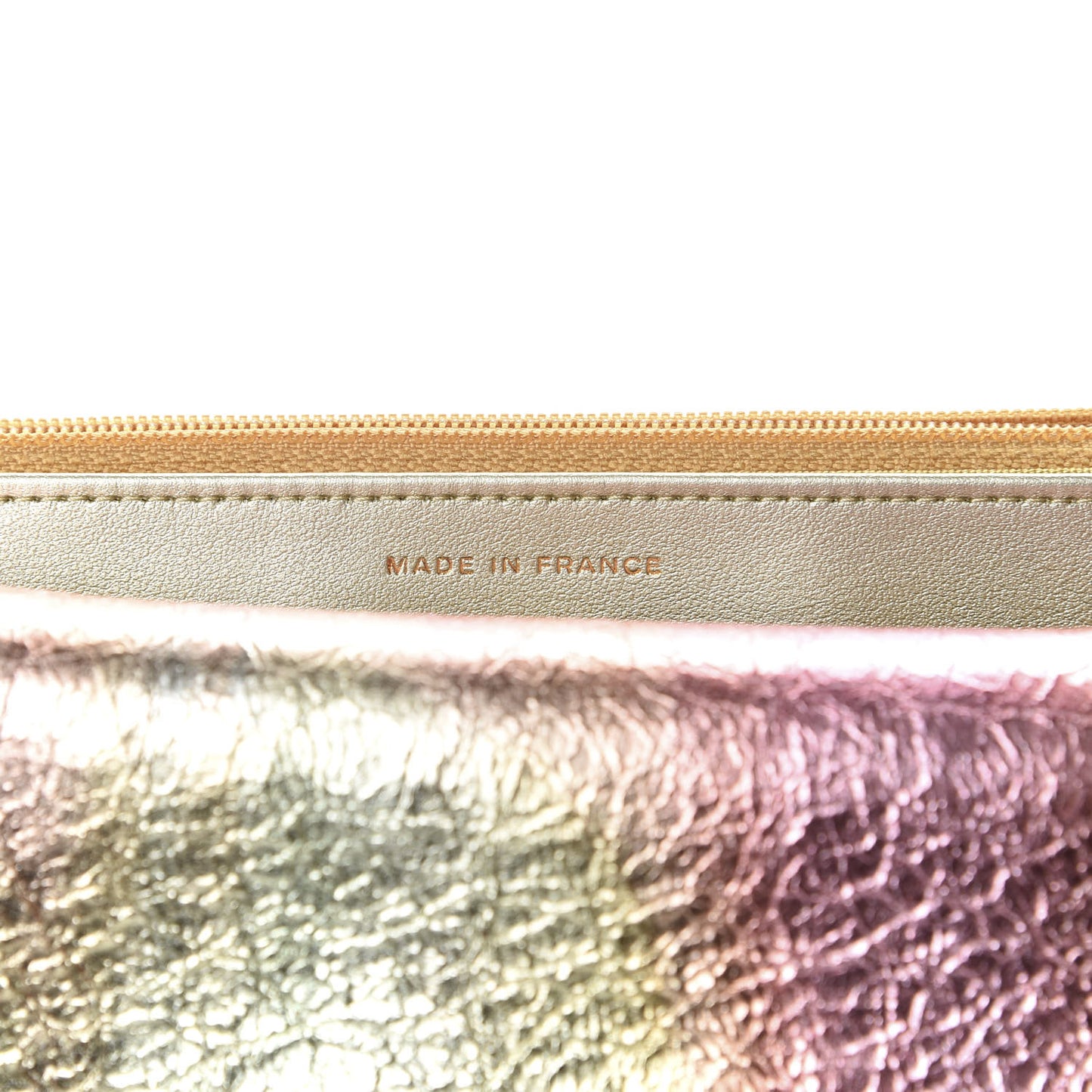 Metallic Goatskin Quilted 2.55 Reissue Wallet on Chain WOC Multicolor