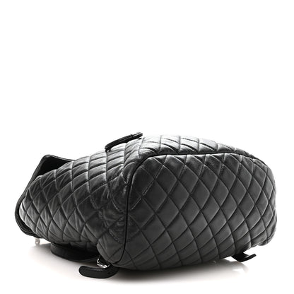 Chanel Lambskin Quilted Large Urban Spirit Backpack Black 3 of 8