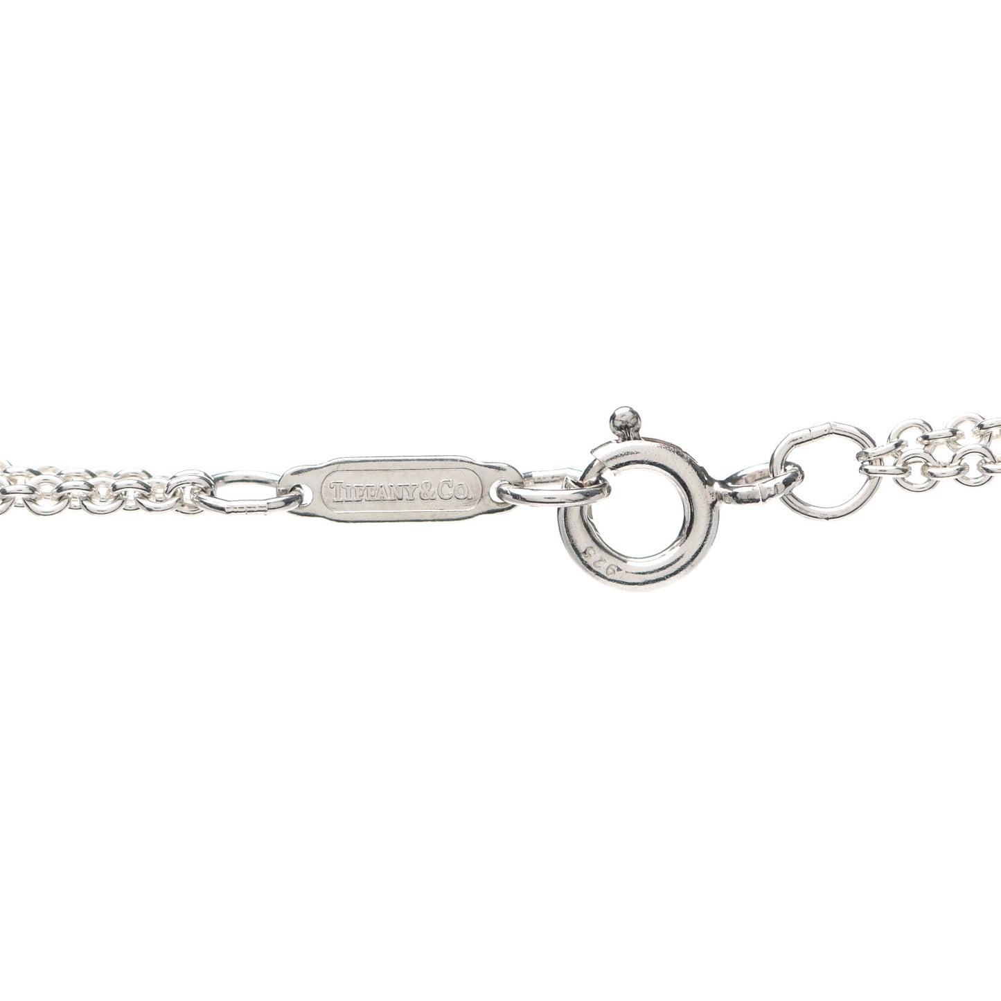 Sterling Silver Figure 8 Pendant Necklace