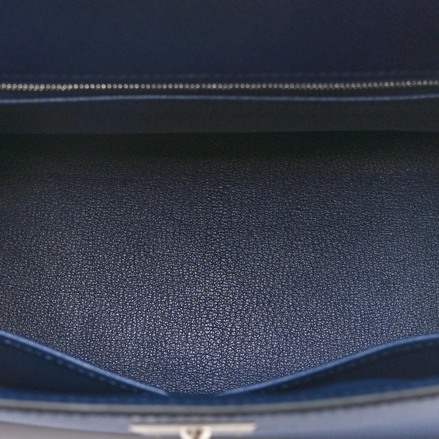 Hermes Epsom Horseshoe Kelly Sellier 28 Bleu Saphir Vert Cypress 5 of 11