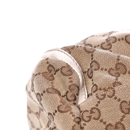 Gucci Monogram Large D Gold Ring Hobo Off White 10 of 16