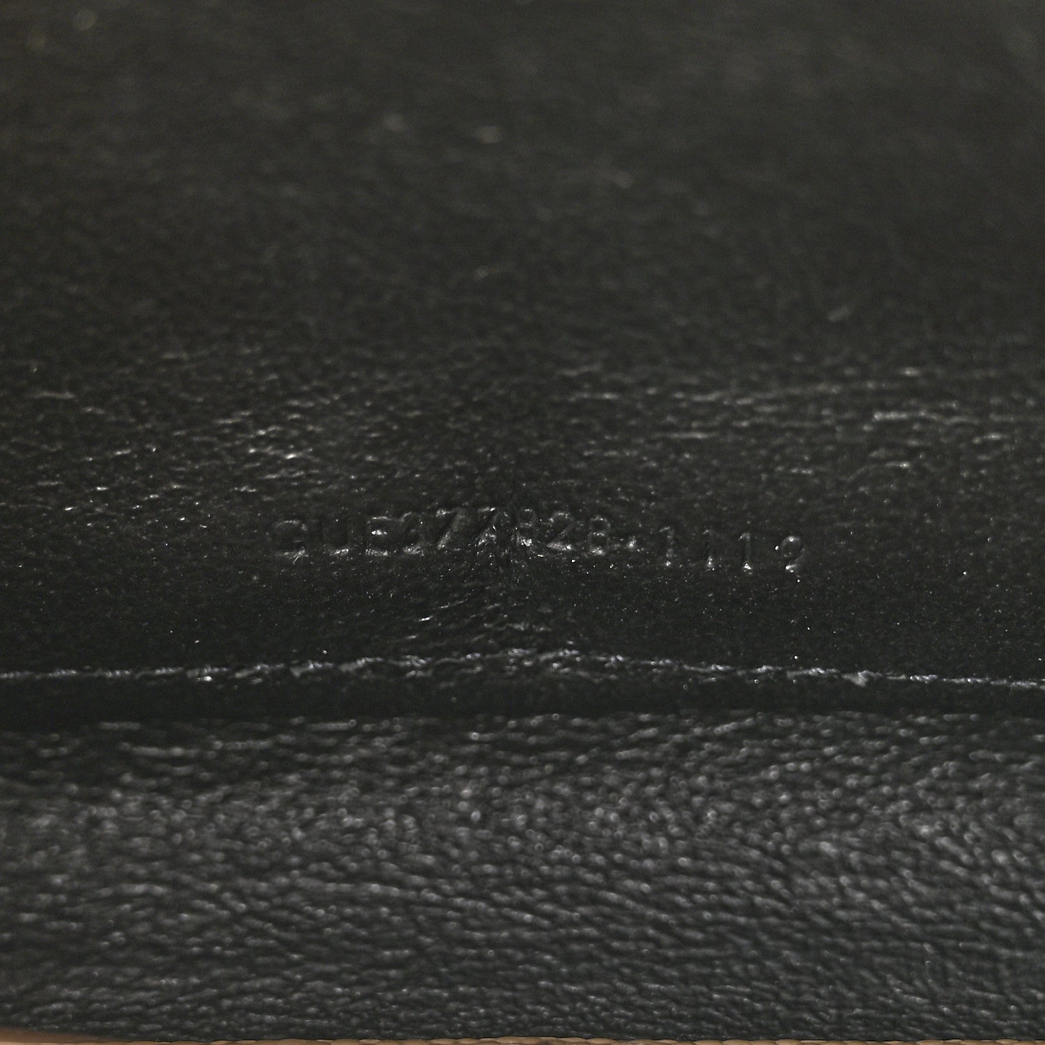 Saint Laurent Grain De Poudre Matelasse Chevron Cassandre Chain Wallet Nude Powder 7 of 13