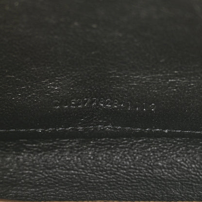 Saint Laurent Grain De Poudre Matelasse Chevron Cassandre Chain Wallet Nude Powder 7 of 13