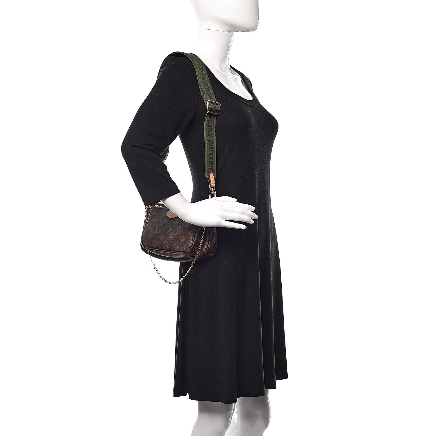 Louis Vuitton Monogram Multi Pochette Accessories Kaki 2 of 13