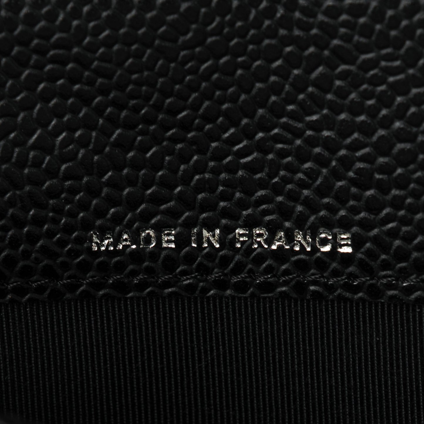 Caviar Quilted Notebook Black