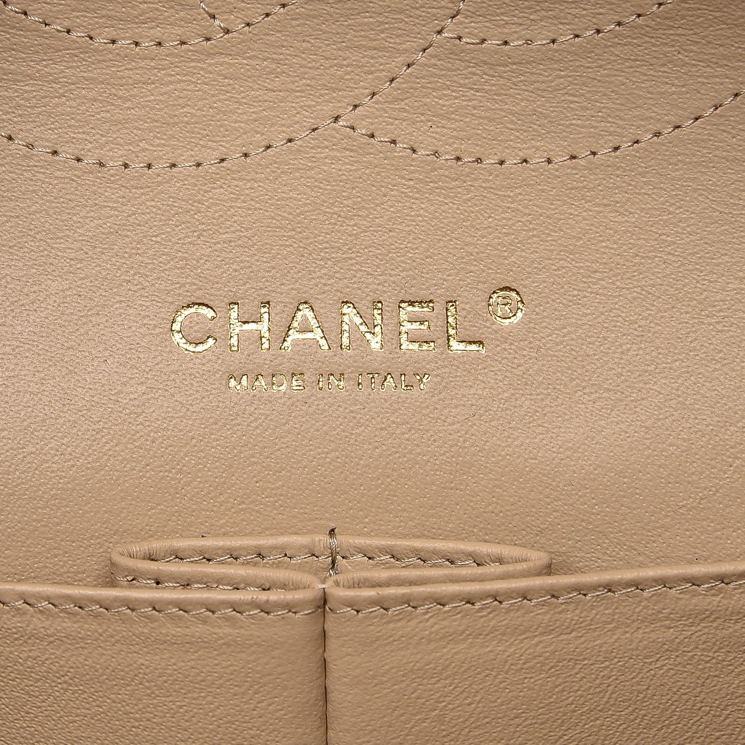 Chanel Caviar Quilted Jumbo Double Flap Beige Clair 6 of 7