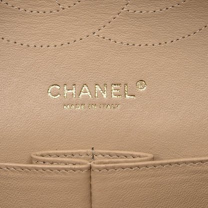 Chanel Caviar Quilted Jumbo Double Flap Beige Clair 6 of 7