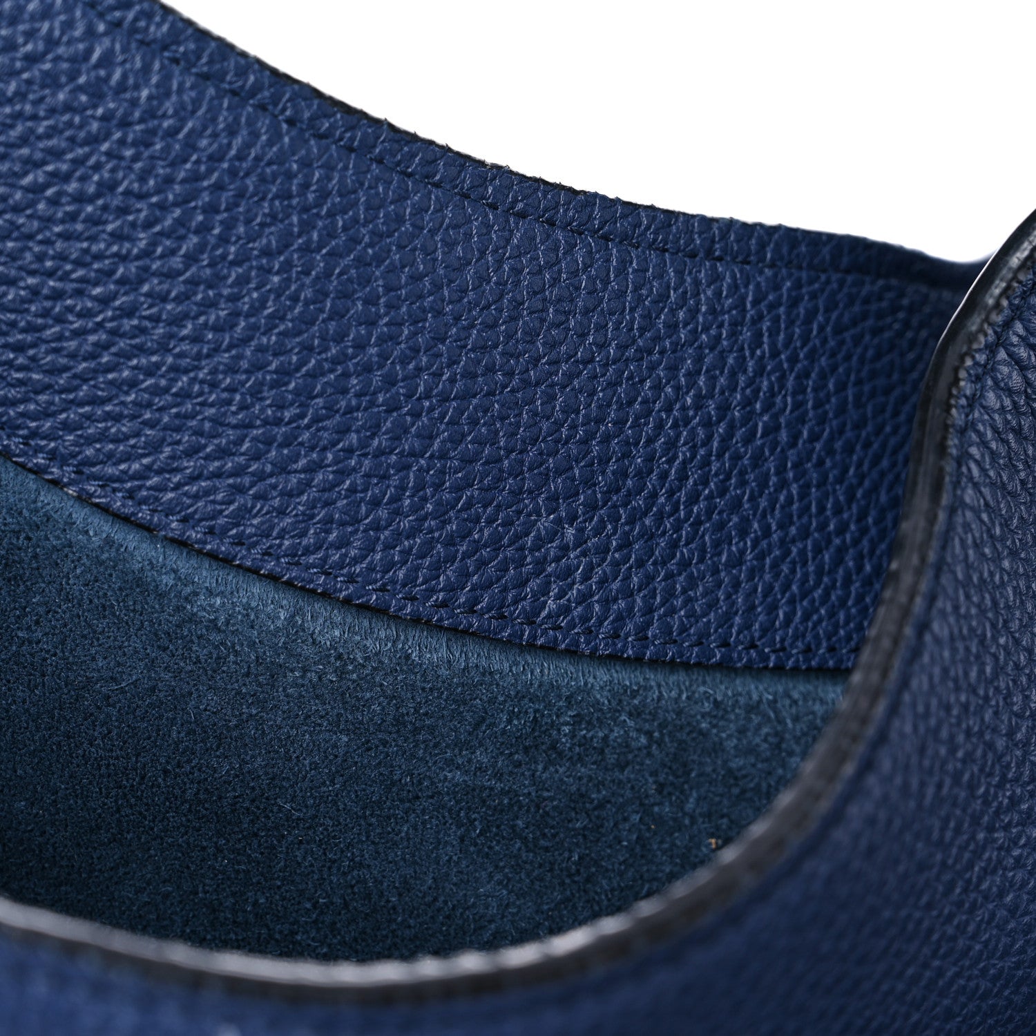 Gucci Soft Grained Calfskin Large Jackie Hobo Classic Blue Marine 17 of 25