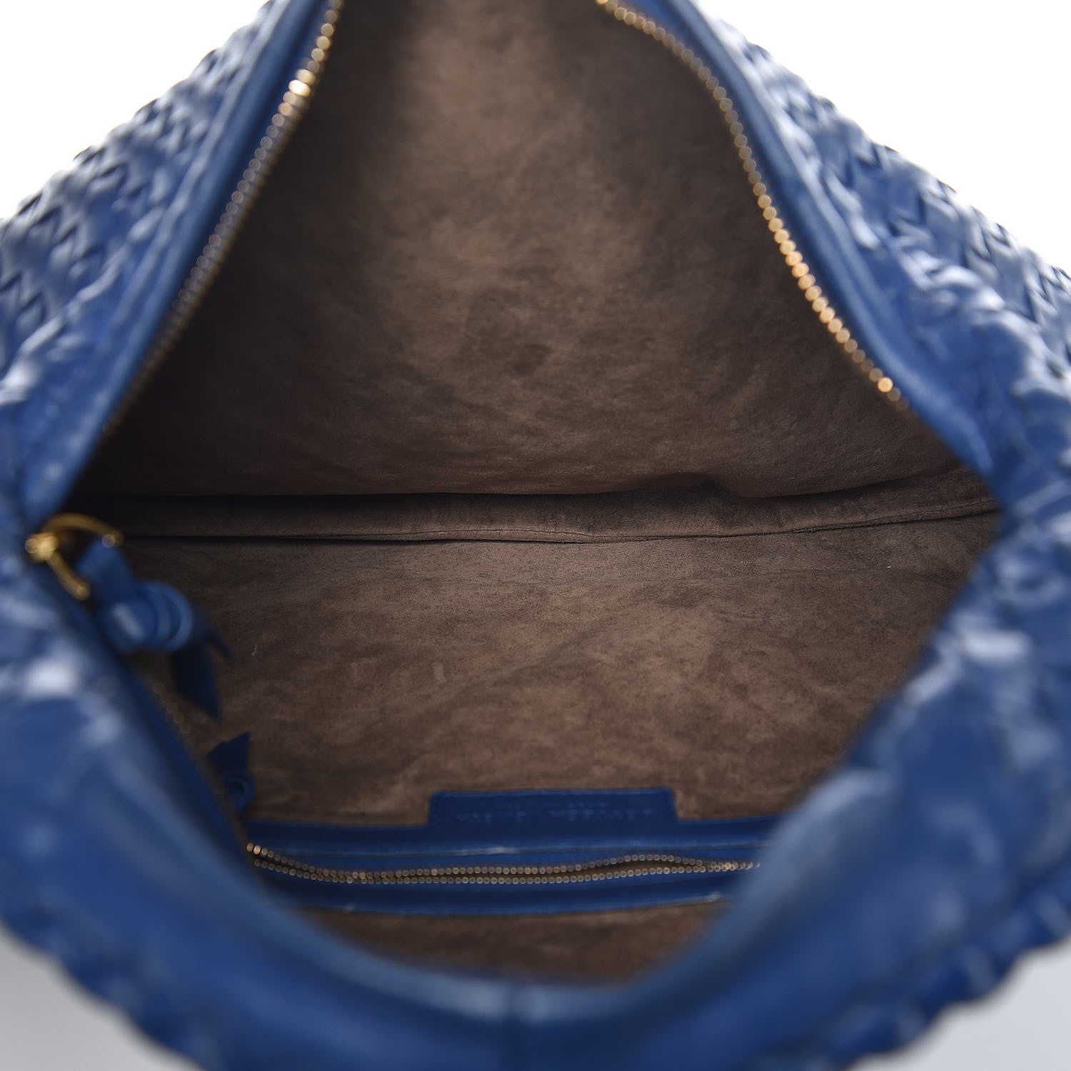 Bottega Veneta Nappa Intrecciato Medium Veneta Hobo Cobalt 5 of 12