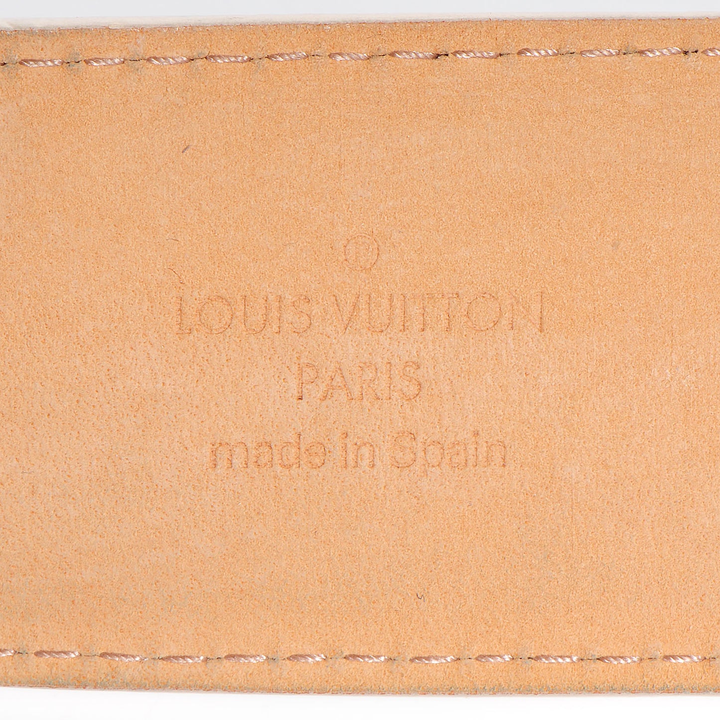 Damier Azur LV Initiales Belt 80 32