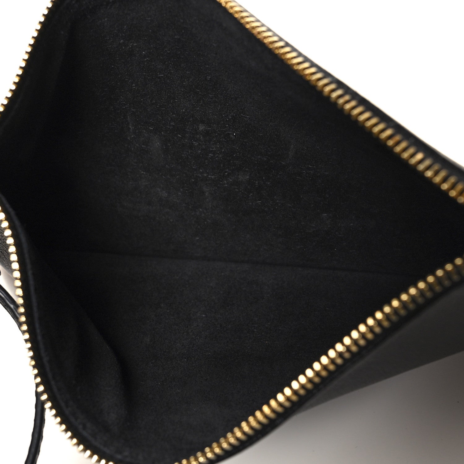 Saint Laurent Smooth Calfskin Paris VII Large Flat Hobo Black 7 of 13