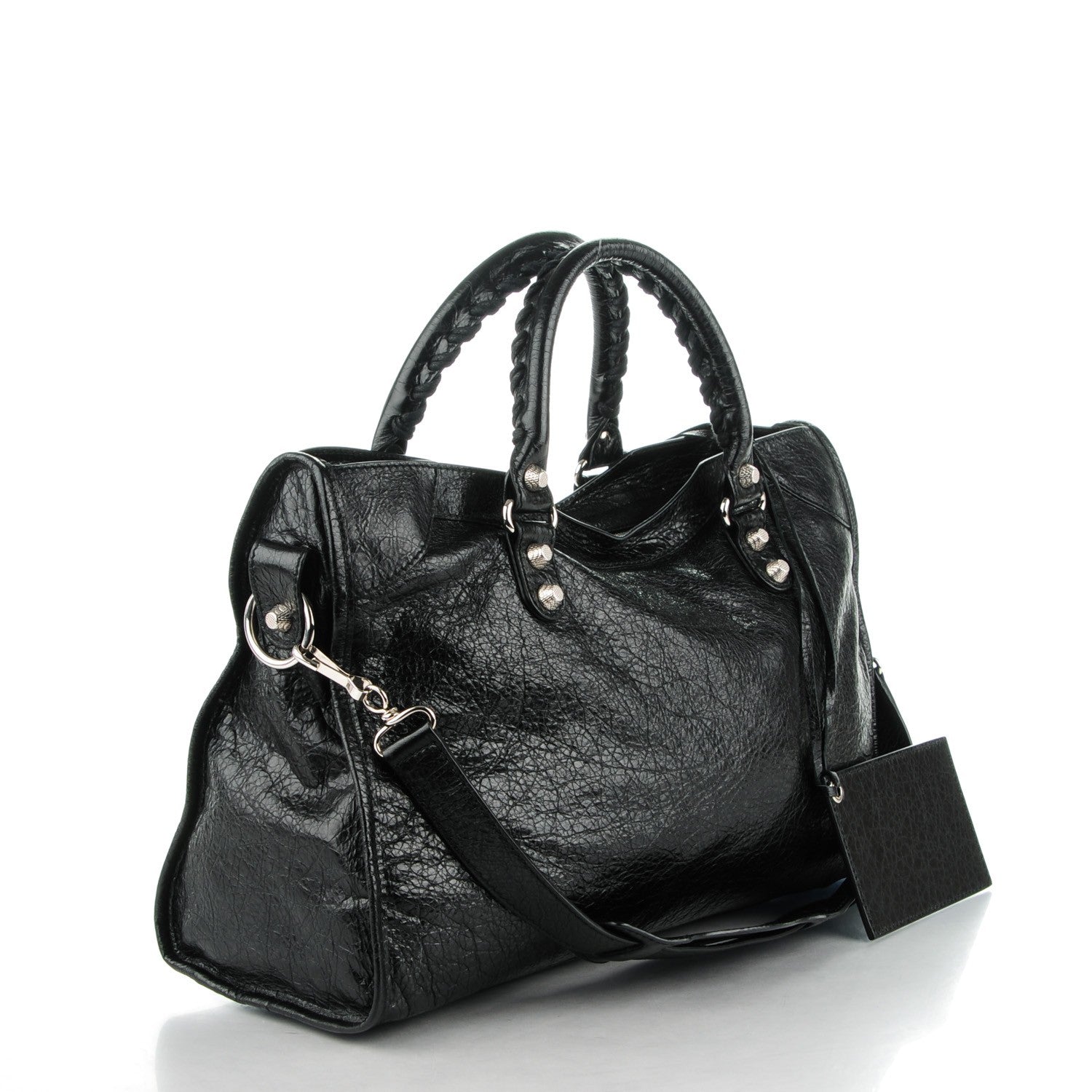 Balenciaga Agneau Giant 12 Silver Hardware City Black 3 of 8