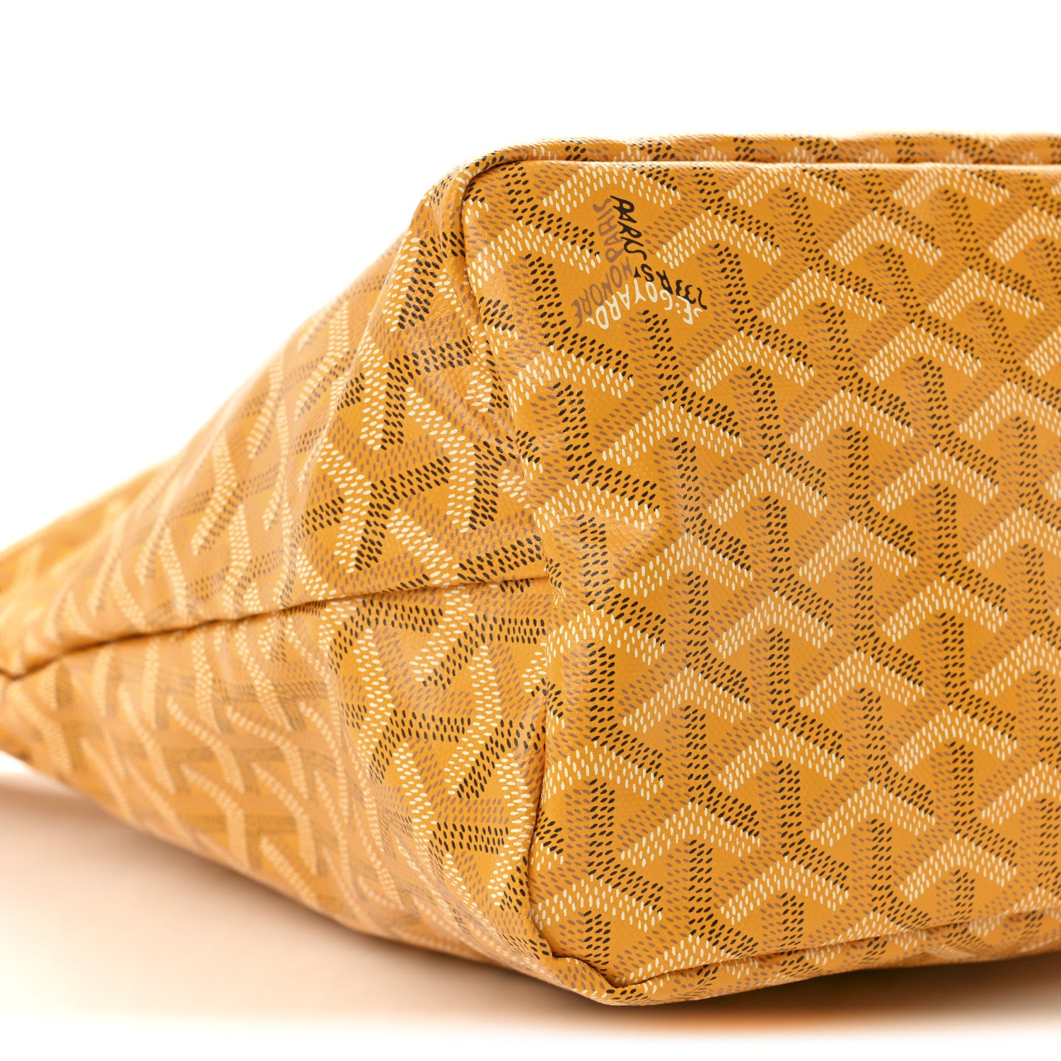 Goyard Goyardine Boheme Hobo Yellow 9 of 10