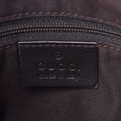 Gucci Monogram Medium D Gold Hobo Dark Brown 6 of 12