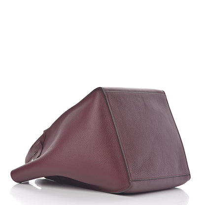 Celine Supple Grained Calfskin Small Big Bag Wine 4 of 10